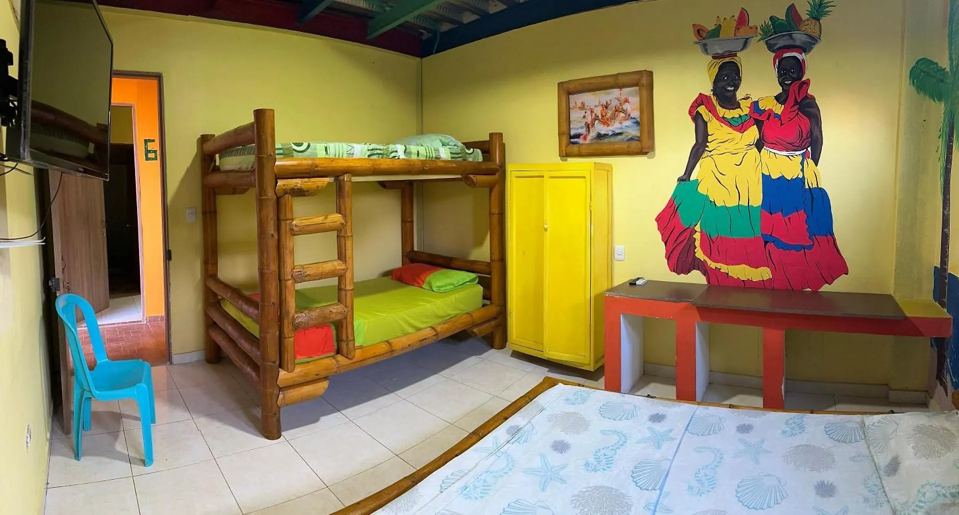 Hostal Bambumar Cartagena Kolumbia